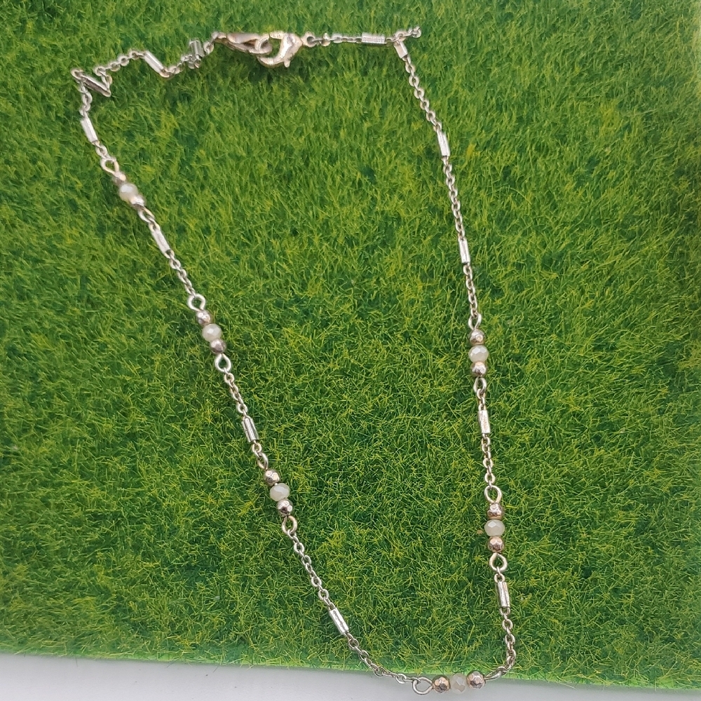 1990s Nostalgic Dainty And Delicate Choker 15 Inch N3840